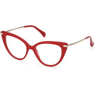 Max Mara MM5145 066 52 Briller Kvinder Rød - Shiny Dark Red - 52mm