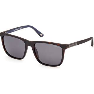 Skechers SE6362 Polarized 52D 57 Solbriller Mænd Tortoiseshell - Dark Tortoise - 57mm