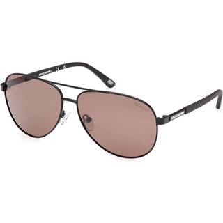 Skechers SE6365 Polarized 02H 62 Solbriller Mænd Black - Matte Black - 62mm