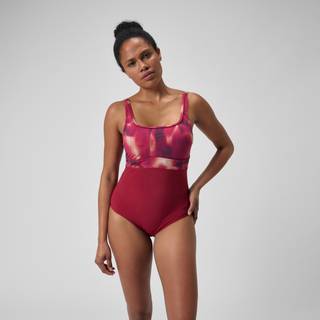 Women's Shaping Contour Eclipse Swimsuit Purple/Red