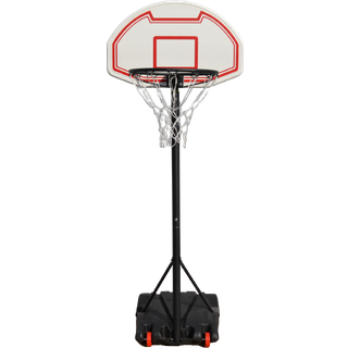 Odin Basketstander 38 cm Sort - Justerbar fra 1,60 m til 2,1 m - med Fod