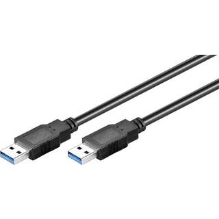 USB kabel 3.0 - USB-A han / USB-A han - 1 m