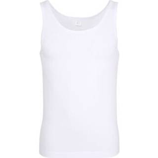 bugatti Herren Tanktop weiß Baumwolle & Mix unifarben