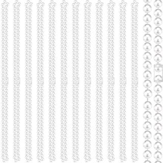 Chengxin 24 faux perle halsk?der 6 mm hvid beaded 33 tommer bulk lange perler streng kostume smykker klapper perle tilbeh?r teselskab favoriserer