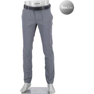 Alberto Golf Herren Golfhose grau Slim Fit