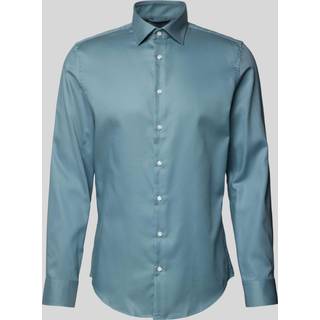 Seidensticker Herren Hemd grün Slim Fit