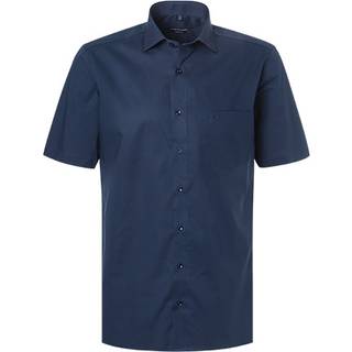 CasaModa Herren Kurzarmhemd blau