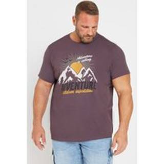 BadRhino Big & Tall BadRhino Big & Tall Red Adventure 100% Cotton T-Shirt