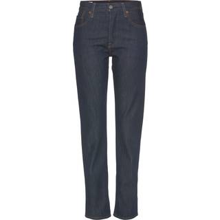 Levi's Levi's Blue Women 100% Cotton 501 Flat Finish Jeans