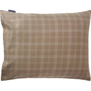 Lexington Checked Pinpoint Oxford pudebetræk 50x60 cm Brown