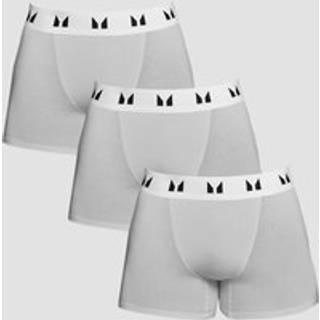 MP Boxers til mænd (3-pak) – Grey Marl/Hvid - XS