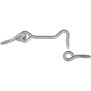 National Hardware N117-952 V2000 Hooks & Eyes in Zink Plated 2 Pack 2-1/2 inch