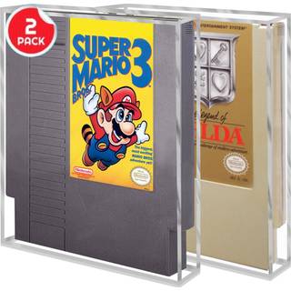 EVORETRO - PREMIUM Acrylic case Nintendo Nes Cartrigde NES pack of 2