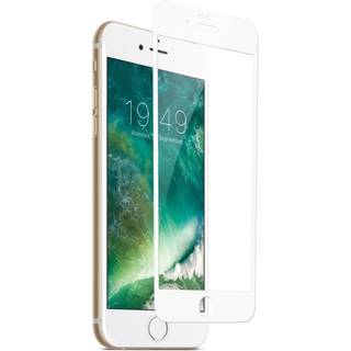 iPhone se HD-skærmbeskytter Carbon Fiber Handed Glass White