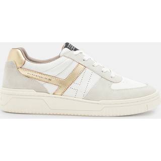 All Saints AllSaints White/Gold Vix Multi Sneakers