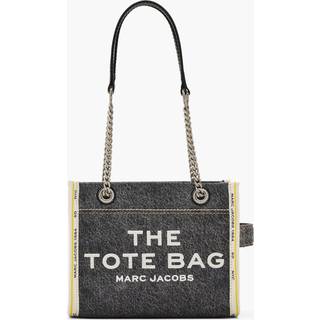 The Denim Chain Tote Bag, Black Wash