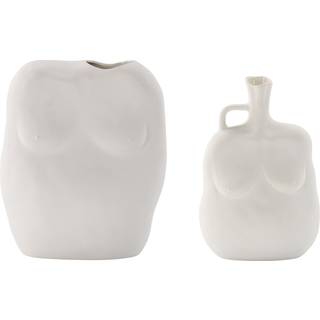 Romie Vase  - Off White