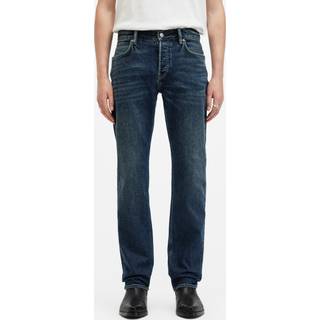 All Saints AllSaints Blue Iggy Washed Black Slim Fit Jeans