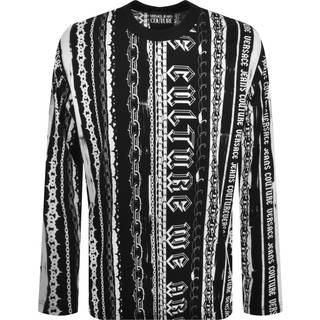 Versace Jeans Couture Long Sleeve T Shirt Black