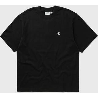 T-shirt Calvin Klein Jeans Heavy Relaxed Short Sleeve Tee Black S - Black - S