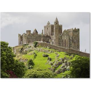 Rock of Cashel Ireland af Pierre Leclerc Work 16 af 24-tommer l?rred v?gkunst
