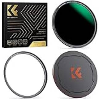 K & F-koncept 77mm Magnetisk ND1000-objektivfilter (10-stop fast neutral densitetsfilter) Magnetisk grundl?ggende ring + filterh?tte med 28 flerl