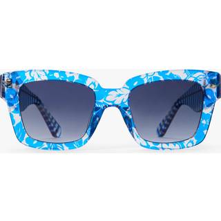 Kate Spade Brynne/G/S Asian Fit GF5/9O 51 Solbriller Kvinder Blue - Pattern Shiny Blue On Clear - 51mm