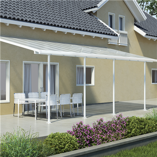 Palram - Canopia Feria terrasseoverdækning sampak 21,6 m2, hvid  - 540-057