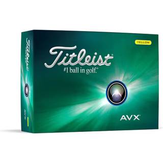 Titleist Pro AVX golfbolde, gul