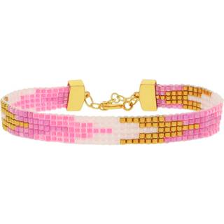 Nuni Copenhagen Monika Armbånd 18 kt. Forgyldt Sølv A3015-LightPink - Dame - 925 Sterling Silver