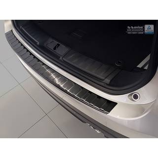 Læssekantbeskytter - Jaguar F-Pace 2016-> Rustfrit Stål - Sort Børstet Stål