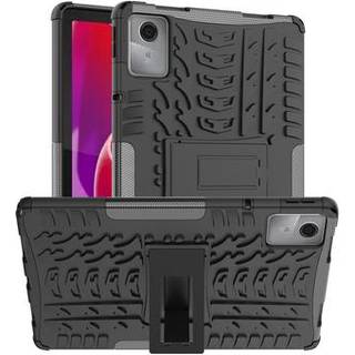 Lenovo Tab M11 Anti-Slip Hybrid Cover med Stativ - Sort