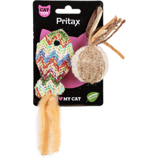 Naturlig Kattleksak Rakel