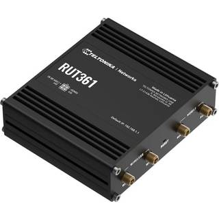Teltonika RUT361 - wireless router - WWAN - Wi-Fi - 3G 4G - DIN rail mountable wall-mountable surface-mountable - Wireless router N Standard - 802.11n