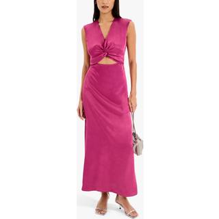 Omnes Omnes Pink Marin Twist Front Dress