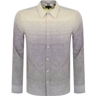 Ted Baker Regular Ombre Long Sleeve Shirt Grey