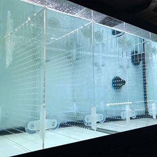 Akryl Aquarium Divider Kit med sugekopper til 10/20L / 20H / 29/40B / 55/75GAL STANDARD FISH TANK (20GAL HIGH)