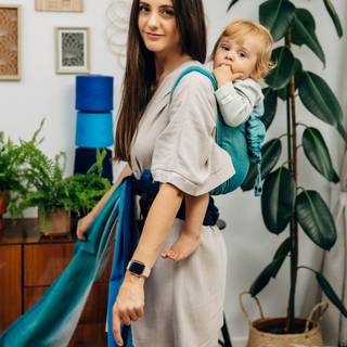 Lenny Lamb Hybrid Half Buckle, Bomuld, Airglow