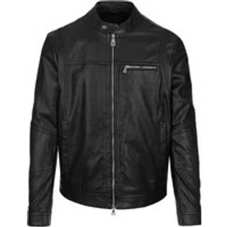 PEUTEREY Herren Bikerjacke schwarz unifarben