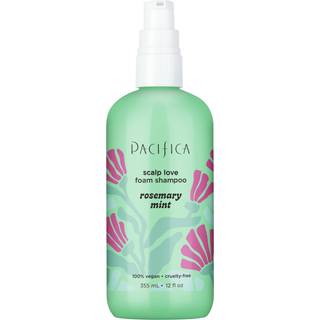 Pacifica Dandruff Shampoo - Rosemary Mint Scalp Detox - Afklaring for olieagtigt og tørt hår hovedbundskontrol - kløende tør hovedbundbehandling