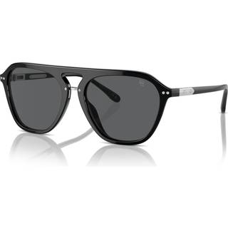 Ralph Lauren RL8219U THE HUGH 5001B1 58 Solbriller Mænd - Black - 58mm