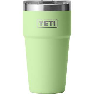 Yeti Rambler 20 Oz Stable Tumbler Rustfrit st?l Vakuum isoleret med Magslider Lid Key Lime