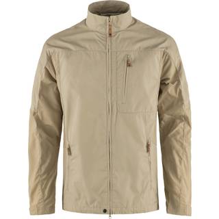 Fjällräven Övik Stencollar Jacket Fritidsjakke Herrer størrelse S farve beige