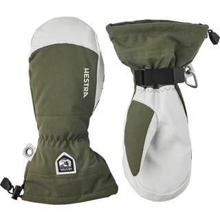 Hestra Army Leather Heli Ski Mitt 11 OLIVE