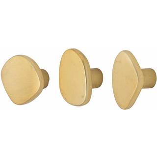 Bloomingville Guld knager (3 stk.) - Guld - 4cm x 4cm x 3cm - Harlow