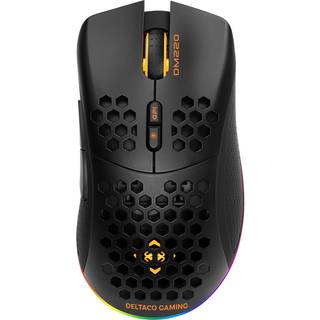 Deltaco Gaming DM220 Trådløs RGB Gaming Mus Ultralätt - Sort