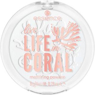 essence LIFE in CORAL Matterende pudder Skygge 01 Smilin&#39; From Shore To Reef 8 g - 8 g