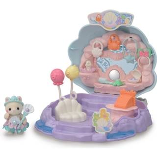 Sylvanian Families Baby Havfruebutik legesæt med en kattefigur