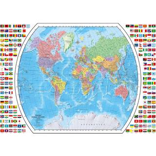 Ravensburger Puslespil Politisk verdenskort 1000p (12000664)