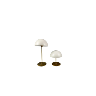 Along Genopladelig Bordlampe 2 stk - Beige/Messing